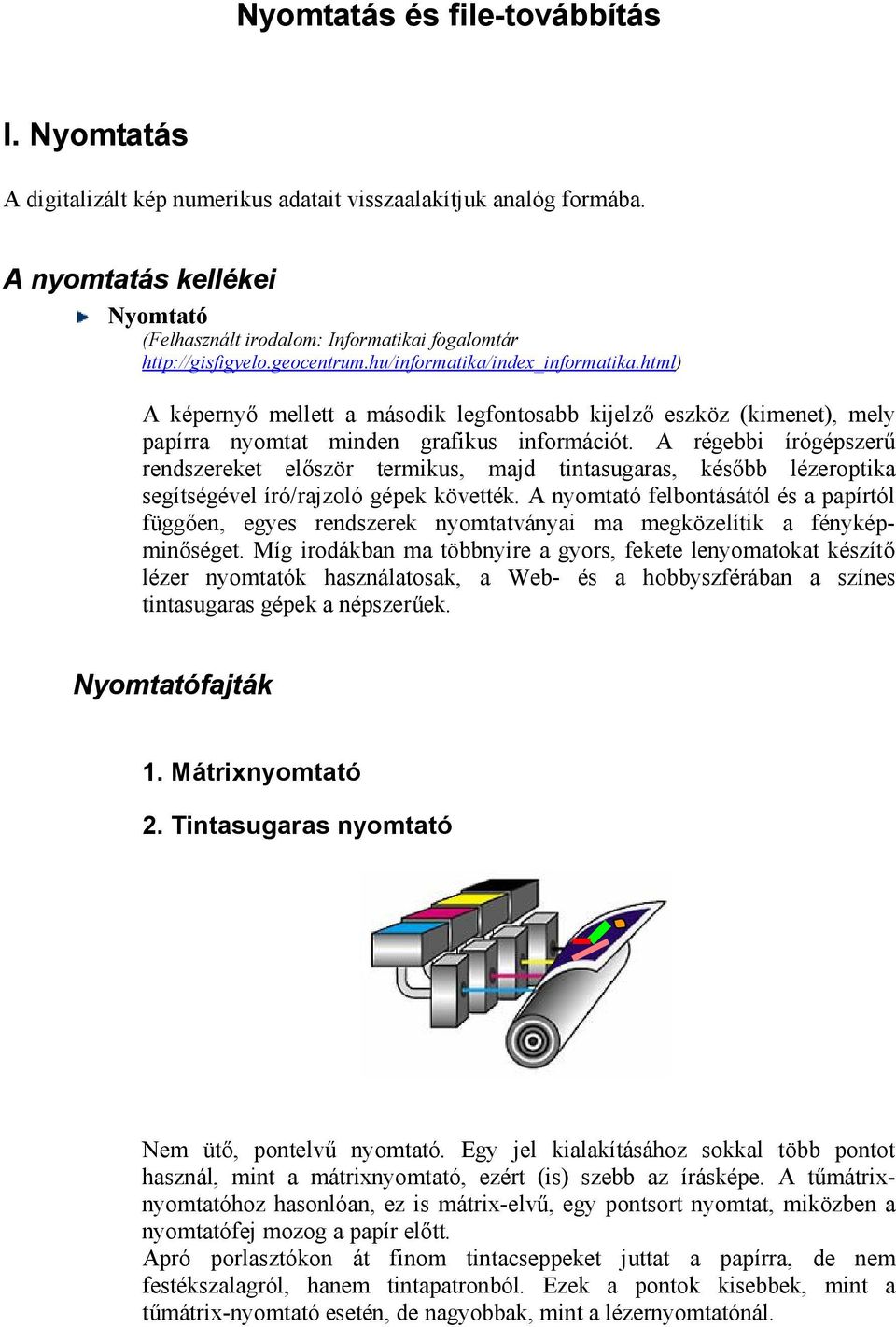 Nyomtatás és file-továbbítás - PDF Ingyenes letöltés