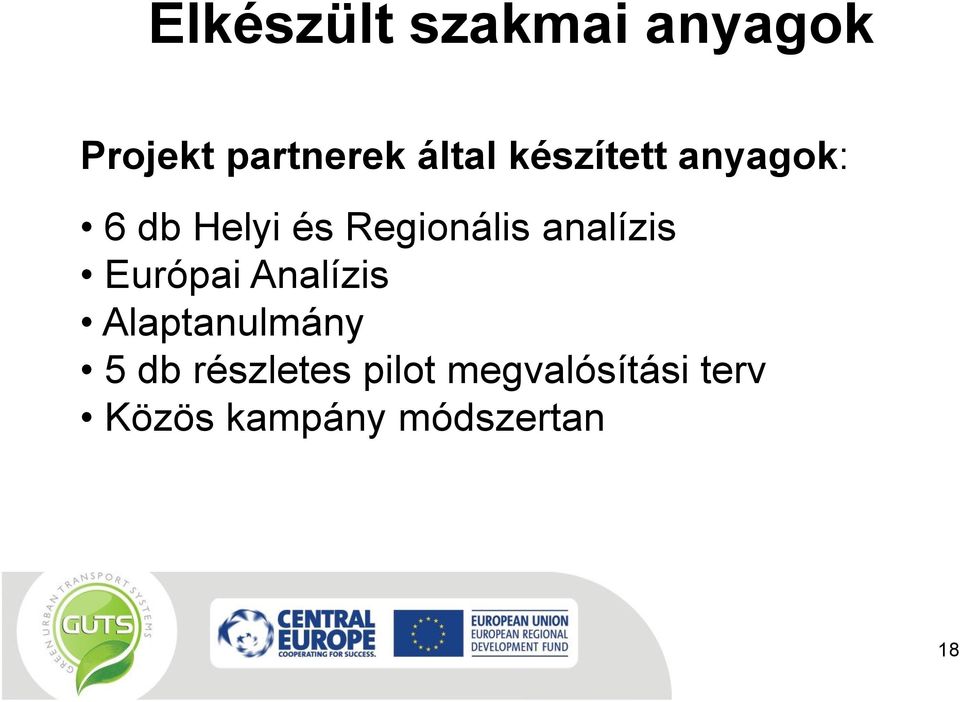 analízis Európai Analízis Alaptanulmány 5 db