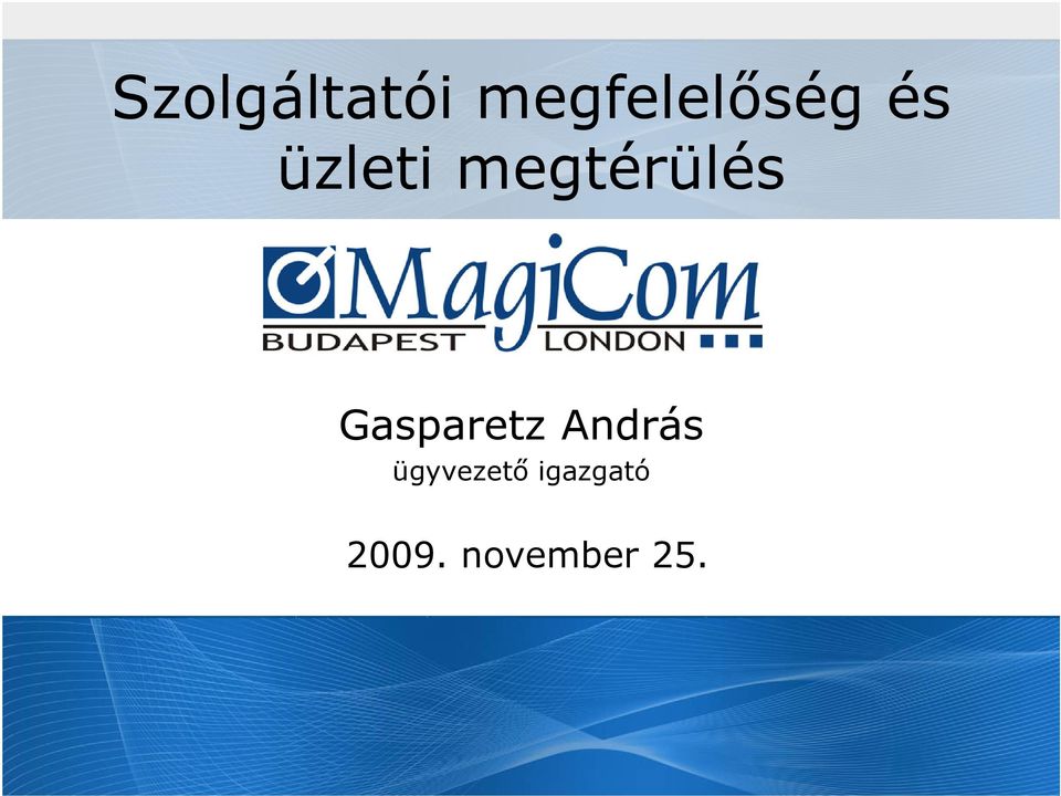 Gasparetz András