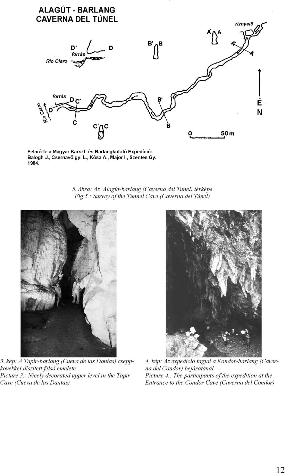 : Nicely decorated upper level in the Tapir Cave (Cueva de las Dantas) 4.