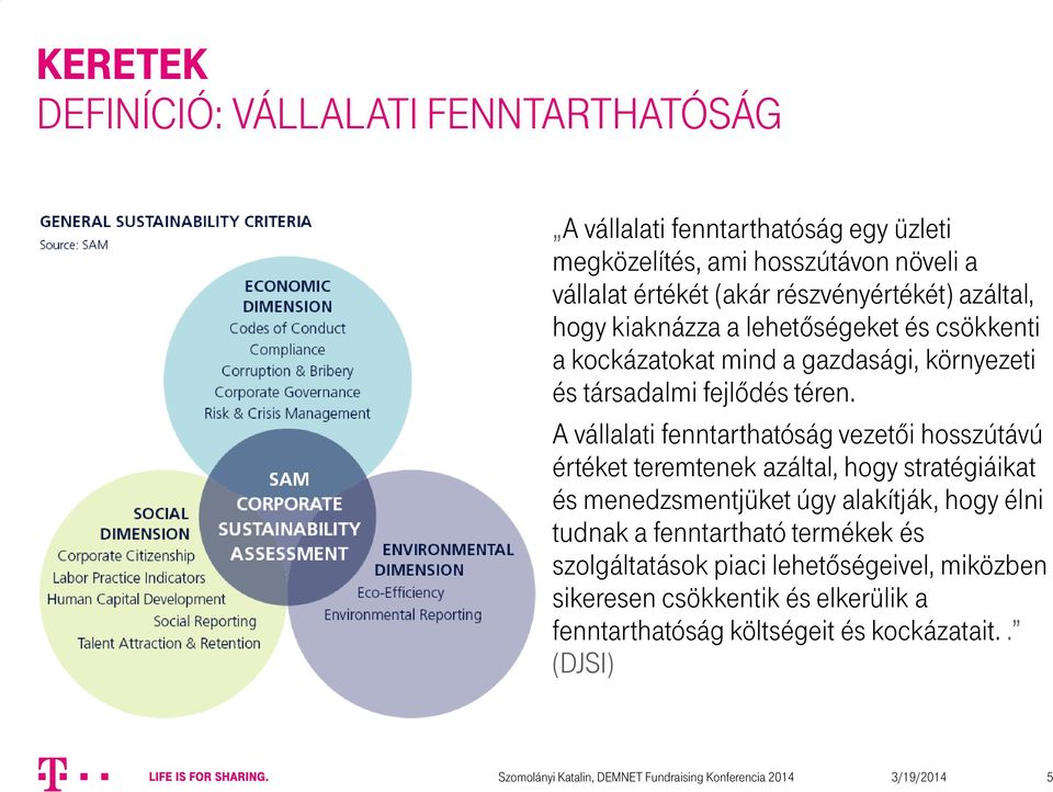 A vállalati fenntarthatóság vezetői hosszútávú értéket teremtenek azáltal, hogy stratégiáikat és menedzsmentjüket úgy alakítják, hogy élni tudnak a