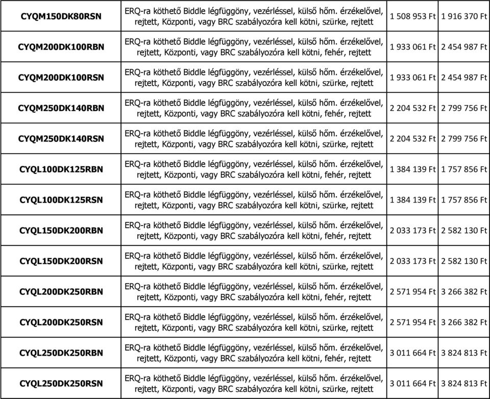 kötni, szürke, rejtett rejtett, Központi, vagy BRC szabályozóra kell kötni, fehér, rejtett rejtett, Központi, vagy BRC szabályozóra kell kötni, szürke, rejtett rejtett, Központi, vagy BRC