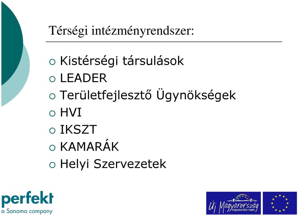Területfejlesztő Ügynökségek