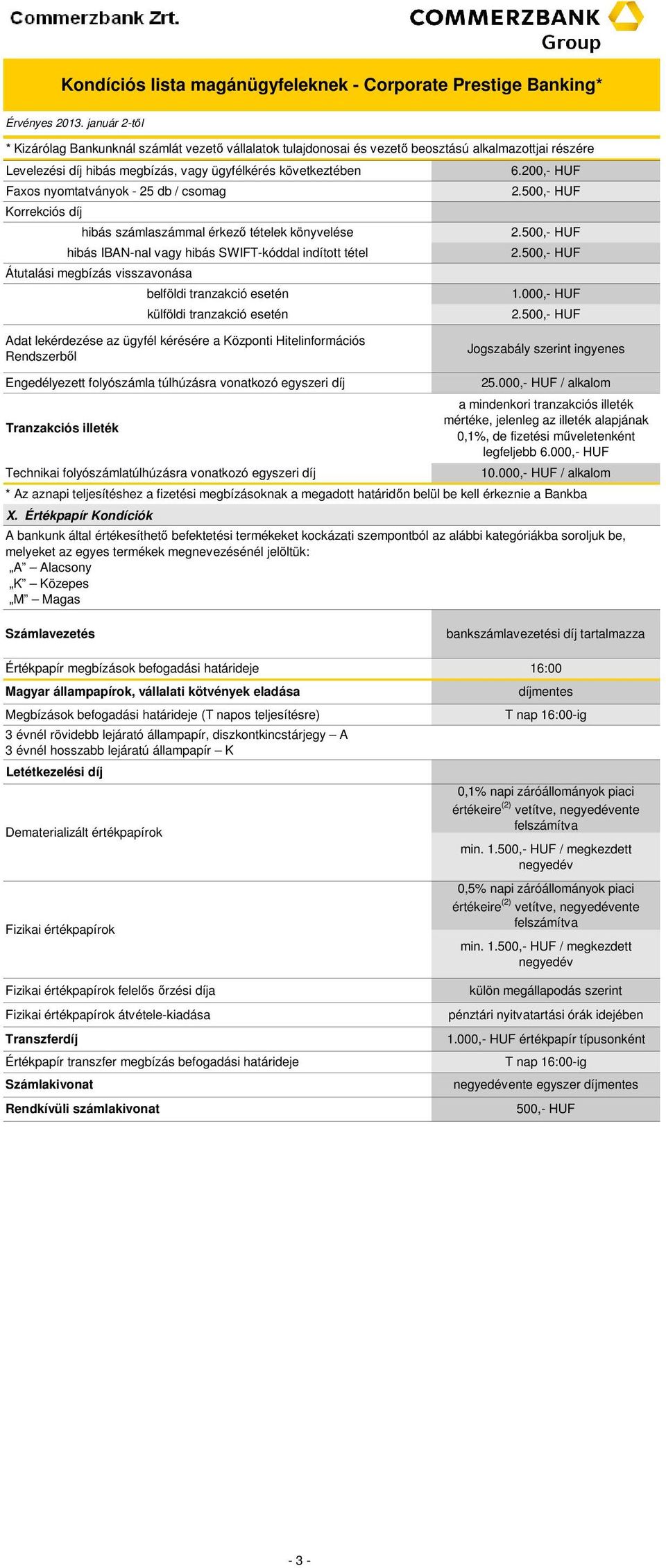 Értékpapír ondíciók hibás számlaszámmal érkező tételek könyvelése hibás IBN-nal vagy hibás SWIFT-kóddal indított tétel Átutalási megbízás visszavonása belföldi tranzakció esetén külföldi tranzakció