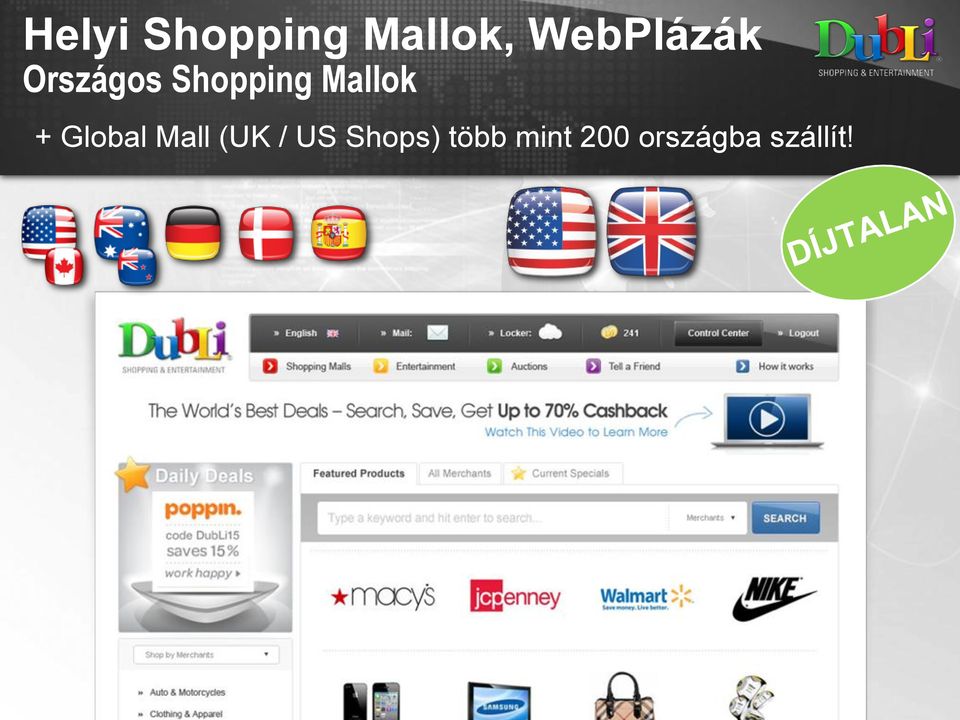 Mallok + Global Mall (UK / US