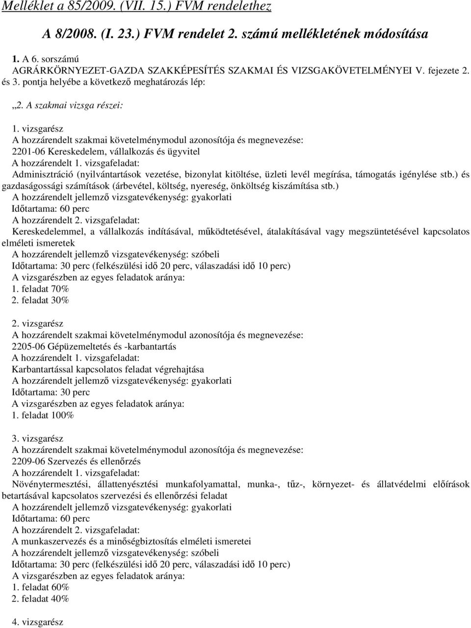 vizsgarész 2201-06 Kereskedelem, vállalkozás és ügyvitel Adminisztráció (nyilvántartások vezetése, bizonylat kitöltése, üzleti levél megírása, támogatás igénylése stb.