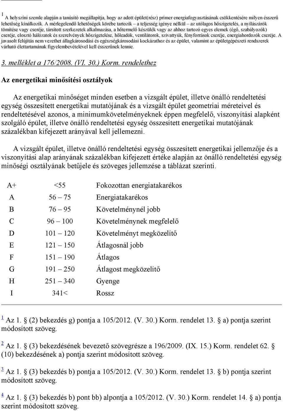 ahhoz tartozó egyes elemek (égő, szabályozók) cseréje, elosztó hálózatok és szerelvények hőszigetelése, hőleadók, ventilátorok, szivattyúk, fényforrások cseréje, energiahordozók cseréje.