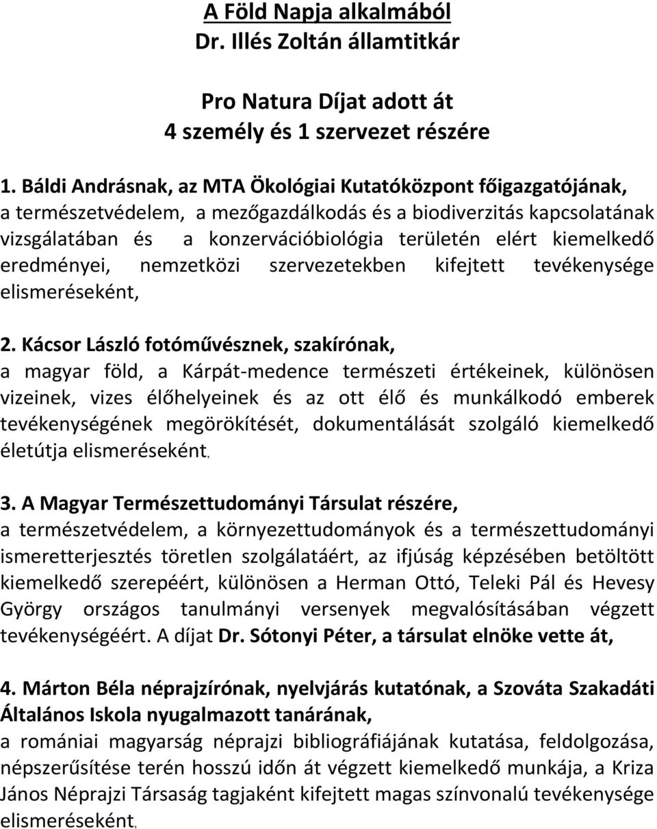 kiemelkedő eredményei, nemzetközi szervezetekben kifejtett tevékenysége 2.