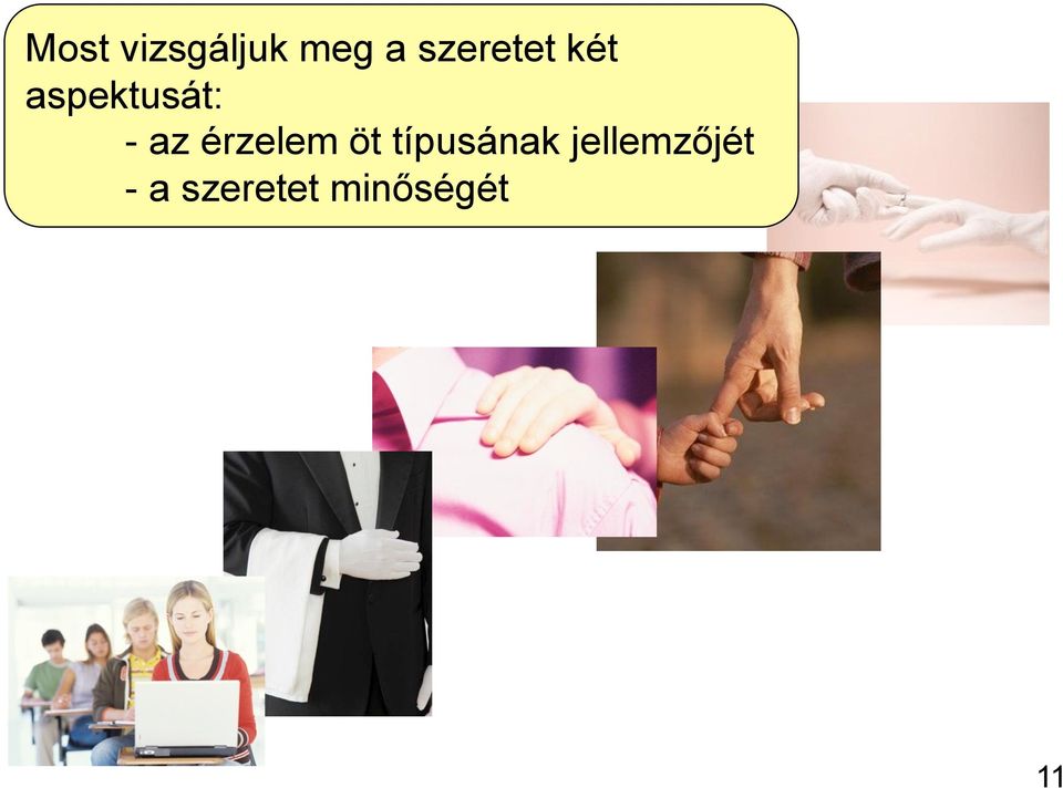 az érzelem öt típusának
