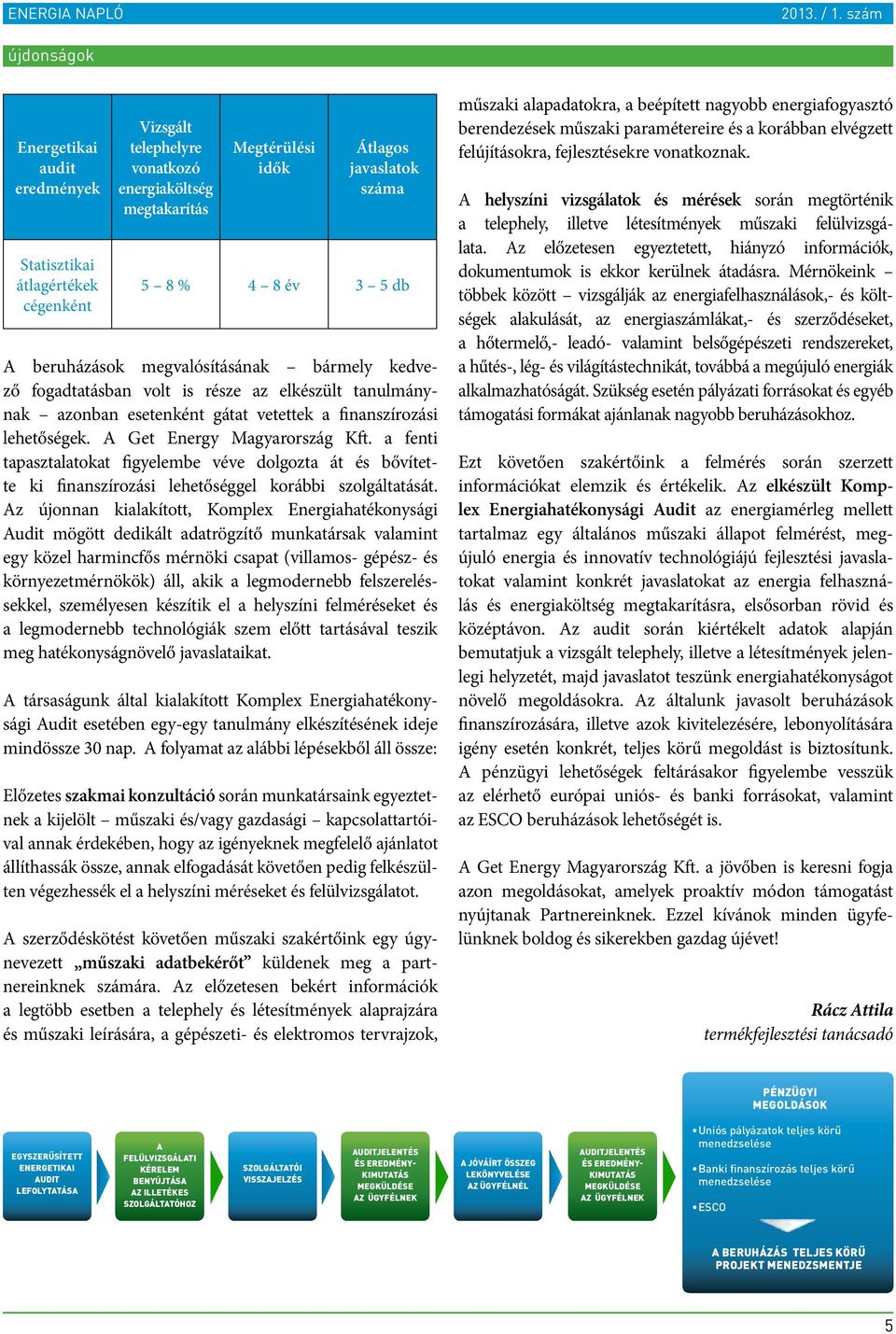 a fenti tapasztalatokat figyelembe véve dolgozta át és bővítette ki finanszírozási lehetőséggel korábbi szolgáltatását.