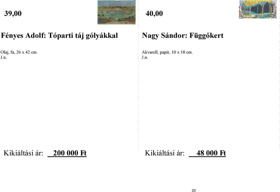 x 42 cm. J.n.