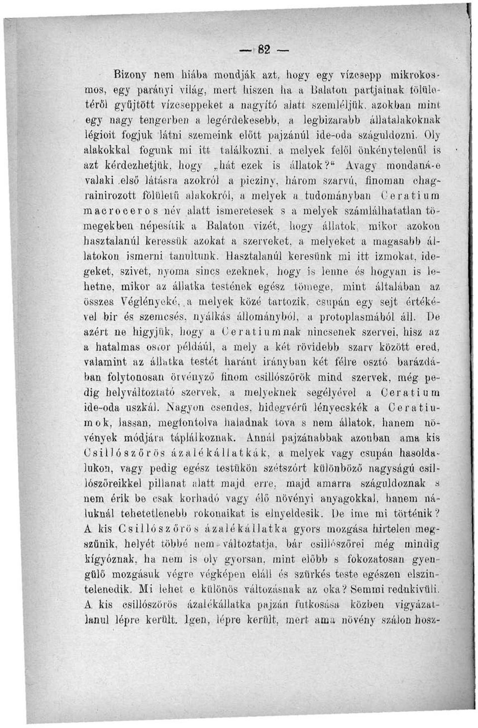 Oly alakokkal fogunk mi itt találkozni, a melyek felől önkénytelenül is azt kérdezhetjük, hogy hát ezek is állatok?" Avagy mondaná-e valaki.
