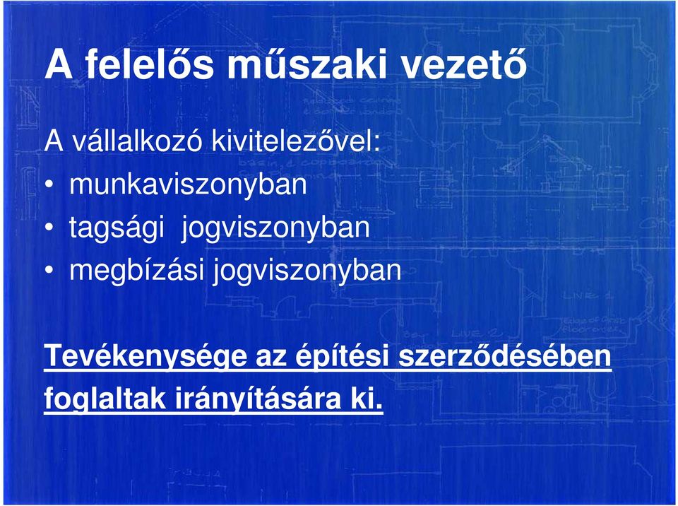 jogviszonyban megbízási jogviszonyban