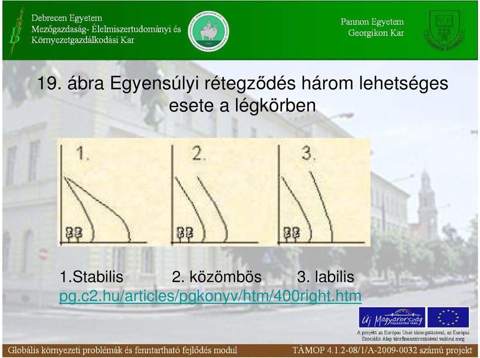 1.Stabilis 2. közömbös 3.