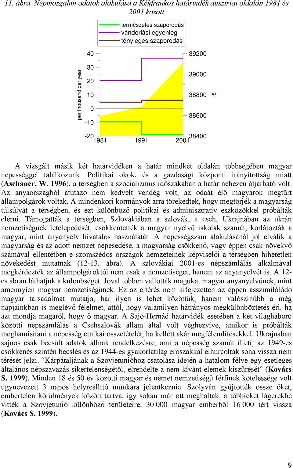 Politikai okok, és a gazdasági központi irányítottság miatt (Aschauer, W. 1996), a térségben a szocializmus idõszakában a határ nehezen átjárható volt.