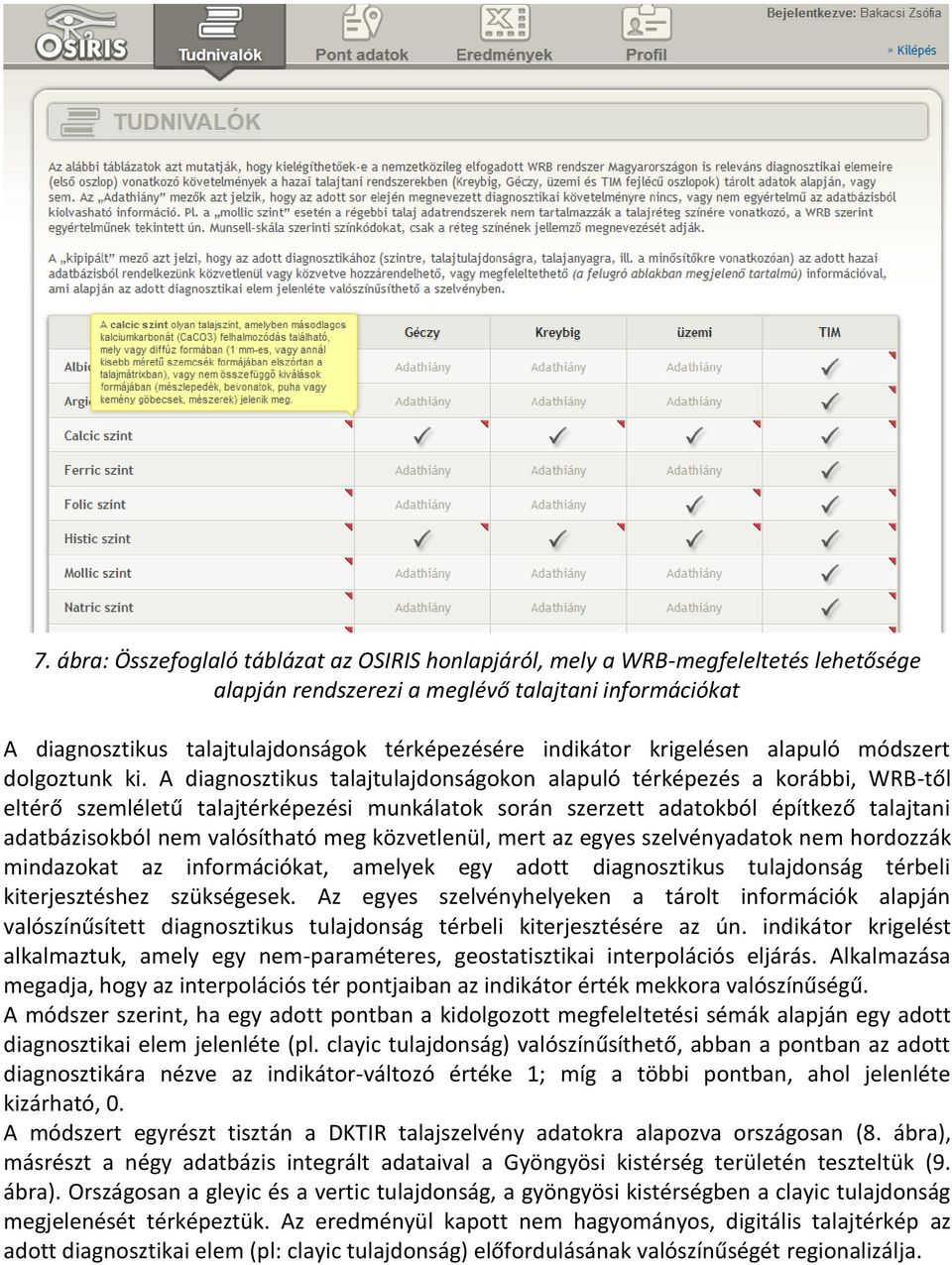 A diagnosztikus talajtulajdonságokon alapuló térképezés a korábbi, WRB-től eltérő szemléletű talajtérképezési munkálatok során szerzett adatokból építkező talajtani adatbázisokból nem valósítható meg