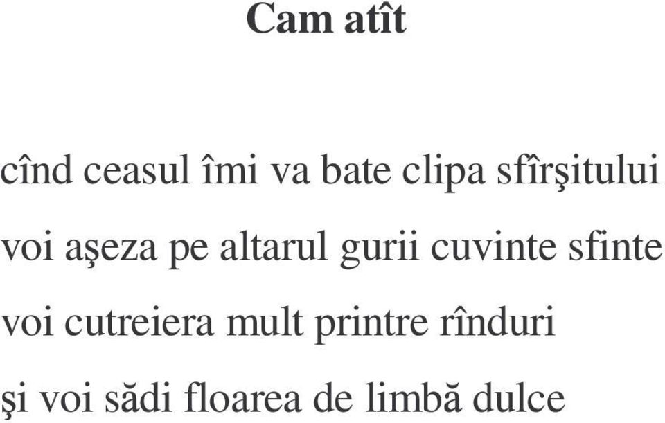 cuvinte sfinte voi cutreiera mult