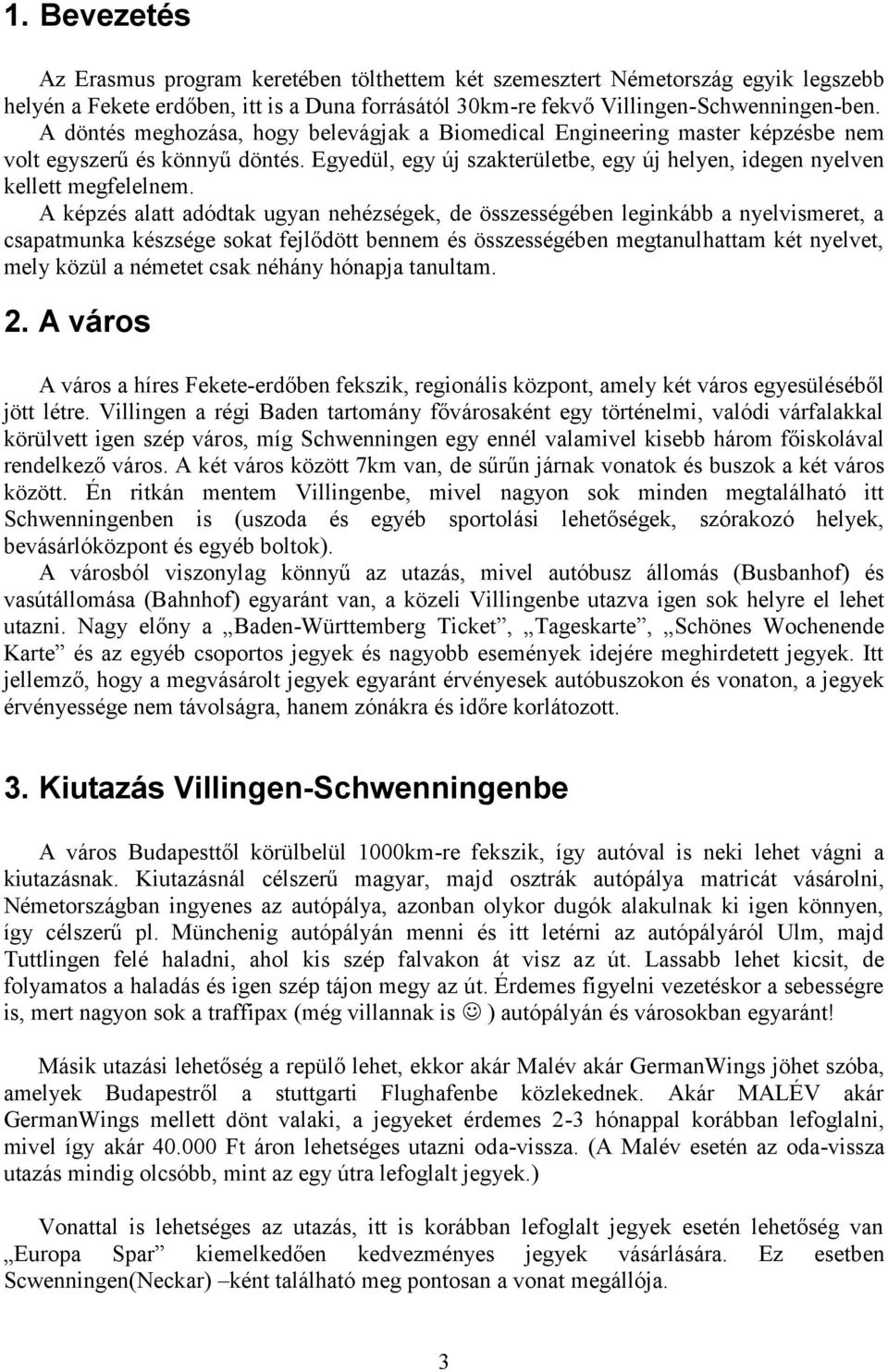 A képzés alatt adódtak ugyan nehézségek, de összességében leginkább a nyelvismeret, a csapatmunka készsége sokat fejlődött bennem és összességében megtanulhattam két nyelvet, mely közül a németet