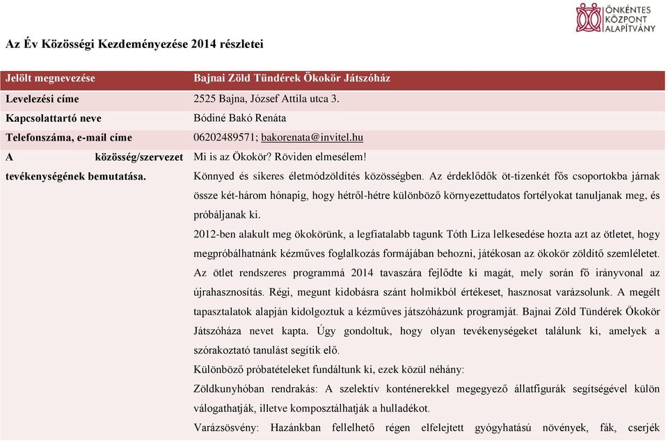 Könnyed és sikeres életmódzöldítés közösségben.