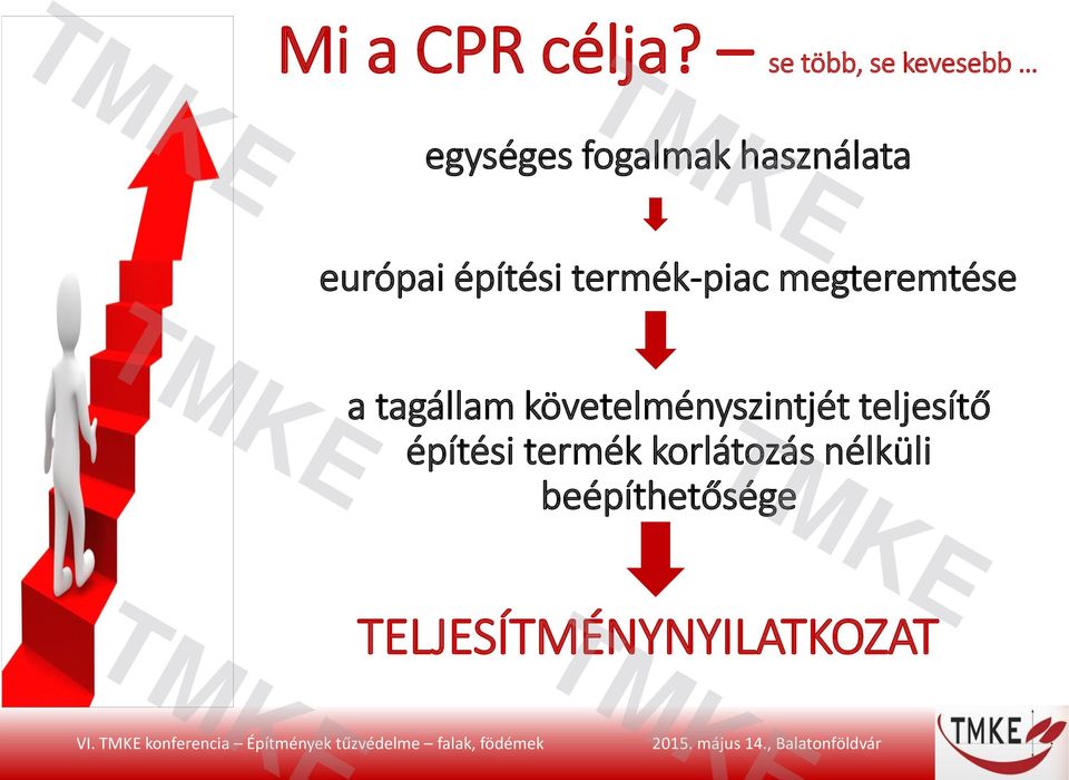 termék-piac megteremtése a tagállam követelményszintjét teljesítő