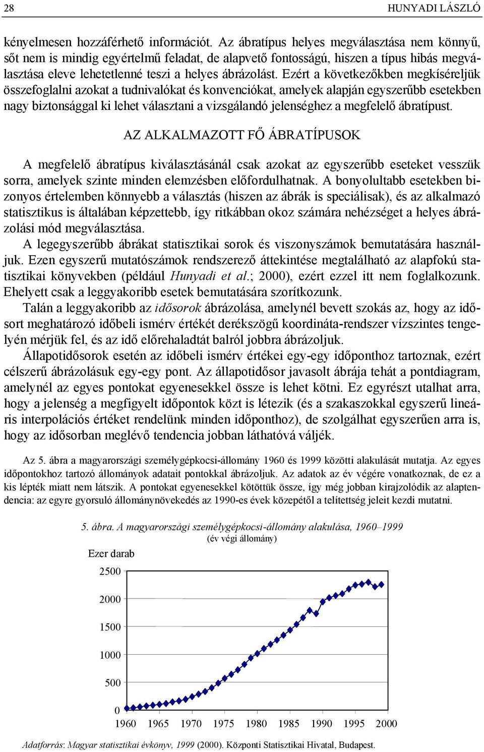 Ezért a következőkben megkíséreljük összefoglalni azokat a tudnivalókat és konvenciókat, amelyek alapján egyszerűbb esetekben nagy biztonsággal ki lehet választani a vizsgálandó jelenséghez a