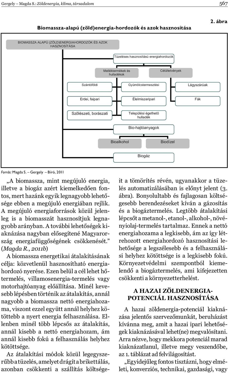 faipari Élelmiszeripari Fák Szőlészeti, borászati Települési égethető hulladék Bio-hajtóanyagok Bioalkohol Biodízel Biogáz Forrás: Magda S.