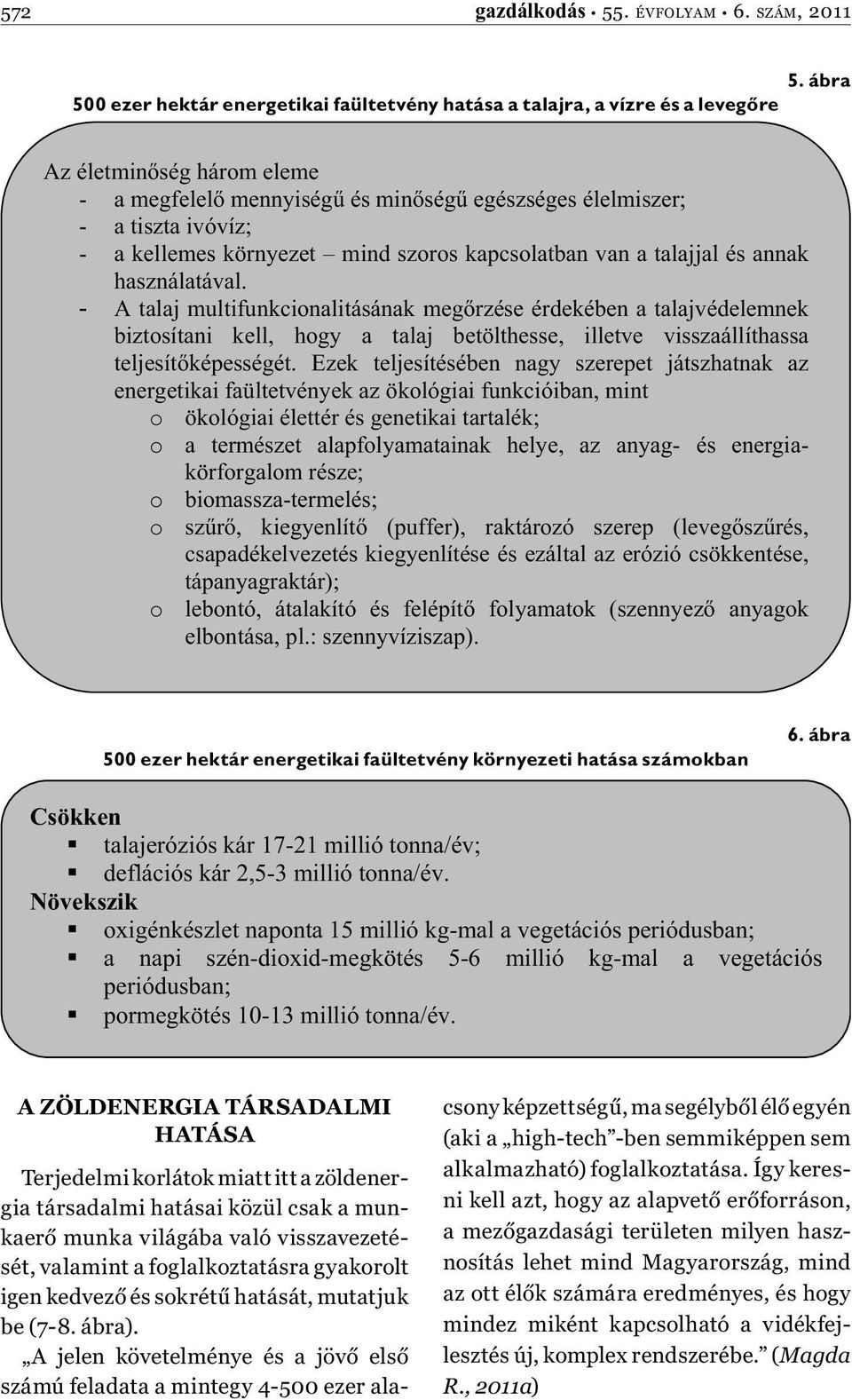 kellemes környezet mind szoros kapcsolatban van a talajjal és annak használatával.