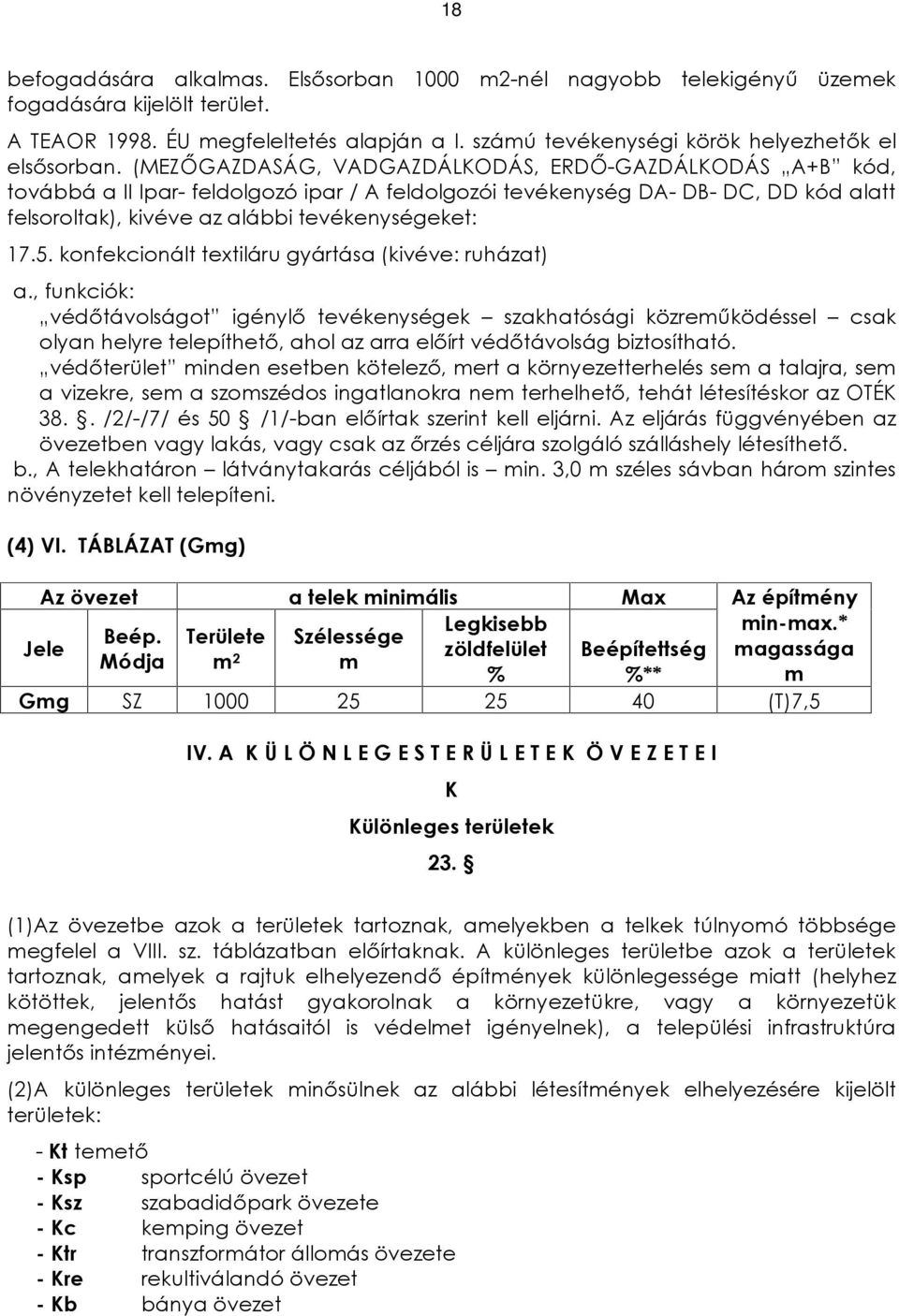 konfekcionált textiláru gyártása (kivéve: ruházat) a.
