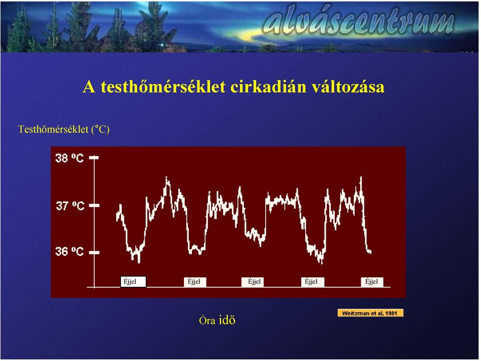 Testhőmérséklet ( C)