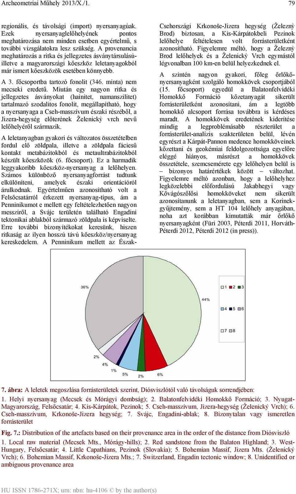 minta) nem mecseki eredetű.