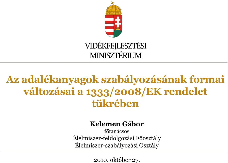 Kelemen Gábor főtanácsos