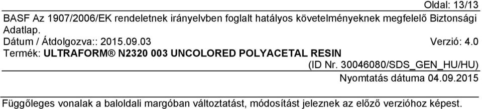 változtatást, módosítást