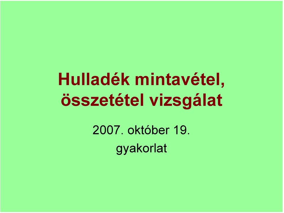 összetétel