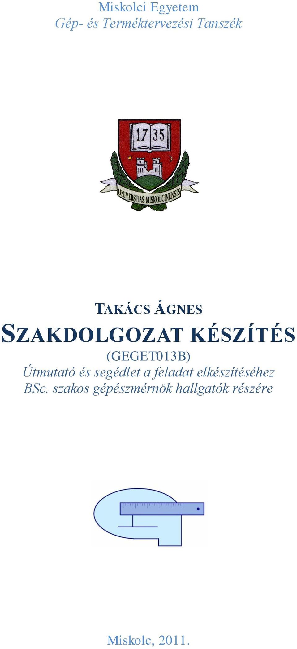 Útmutató és segédlet a feladat elkészítéséhez BSc.