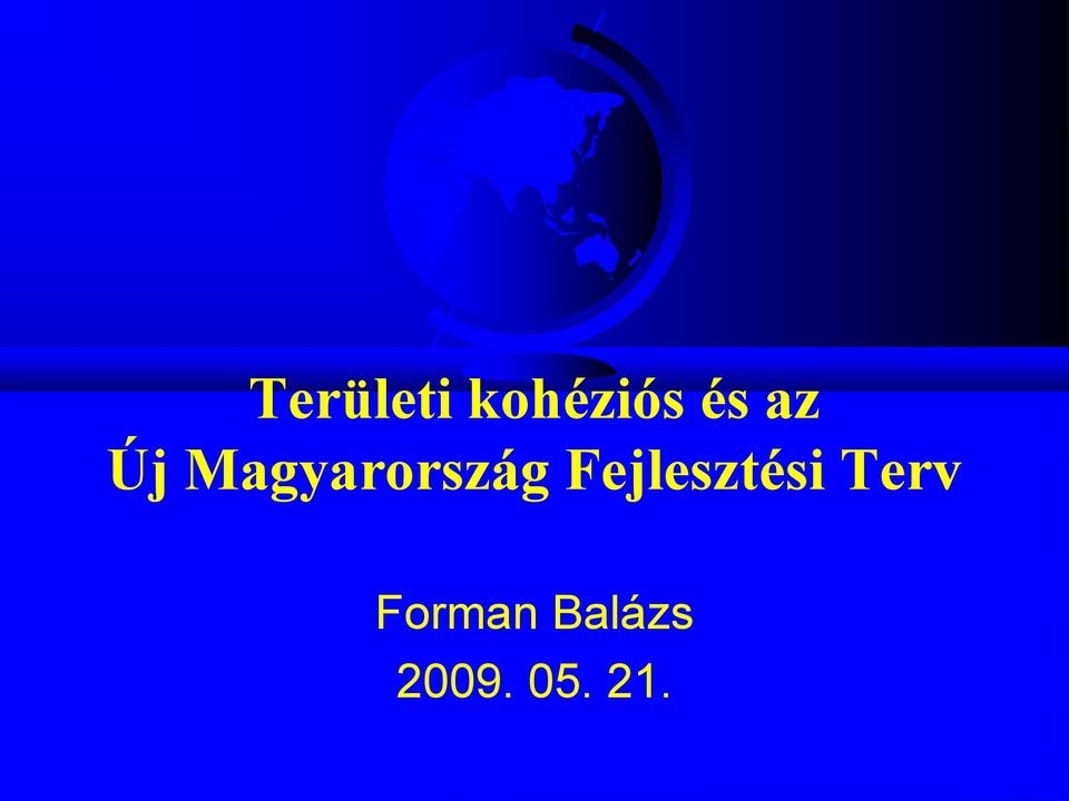 Fejlesztési Terv
