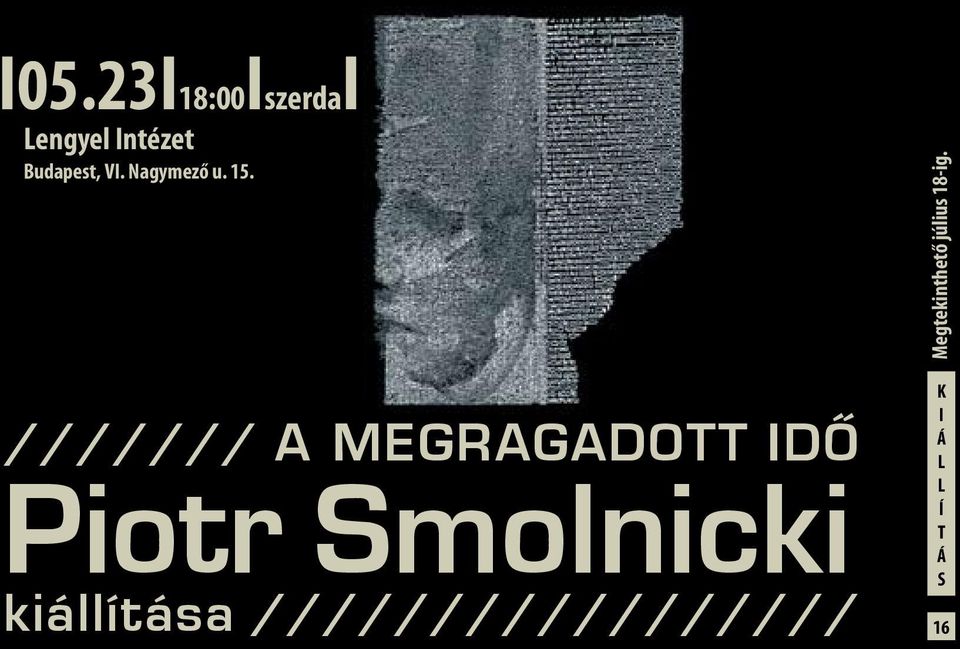 /////// A megragadott idő Piotr Smolnicki