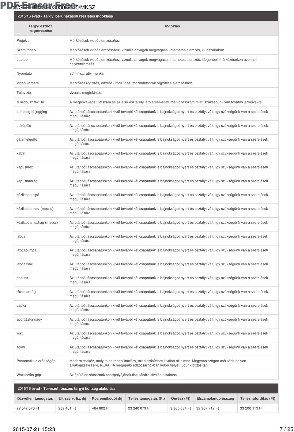 erősítőgép Waxtisztító gép Mérkőzések videóelemzéséhez Mérkőzések videóelemzéséhez, vizuális anyagok megvágása, internetes elemzés, klubszobában Mérkőzések videóelemzéséhez, vizuális anyagok