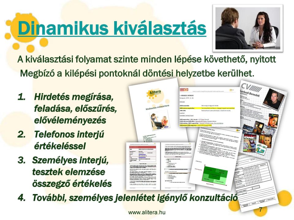 Hirdetés megírása, feladása, előszűrés, elővéleményezés 2.