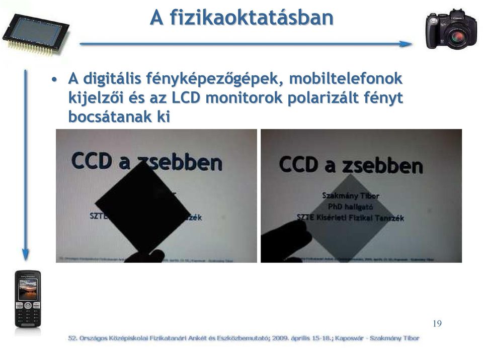 kijelzıi és az LCD monitorok