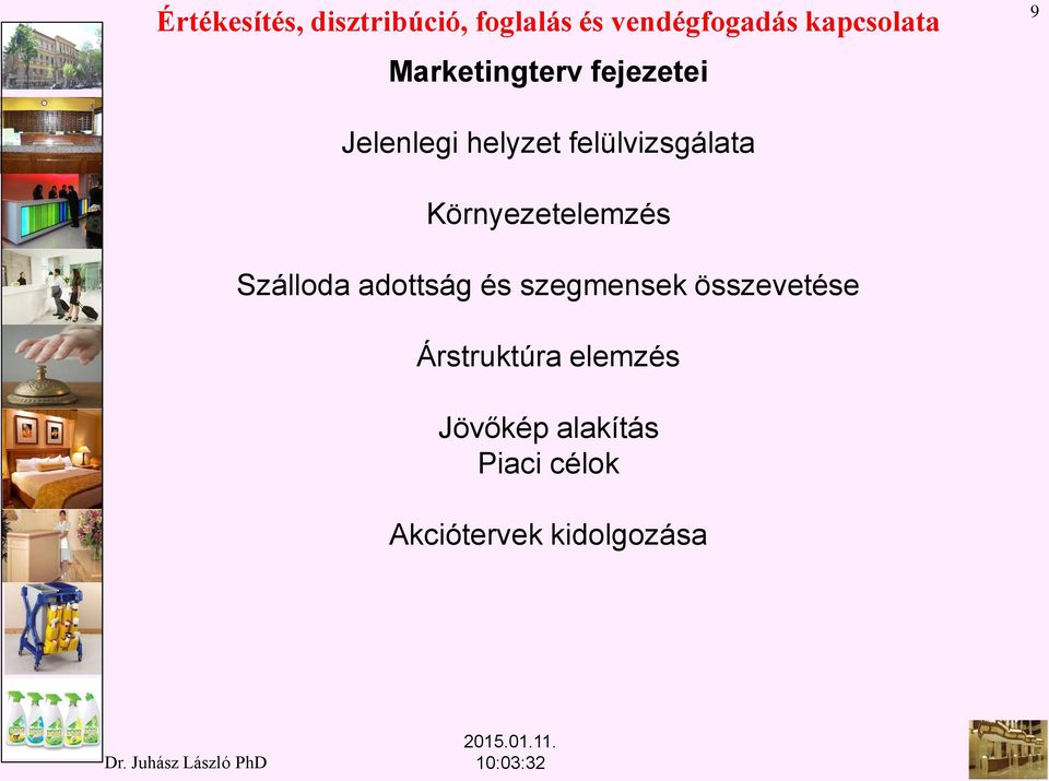 adottság és szegmensek összevetése Árstruktúra