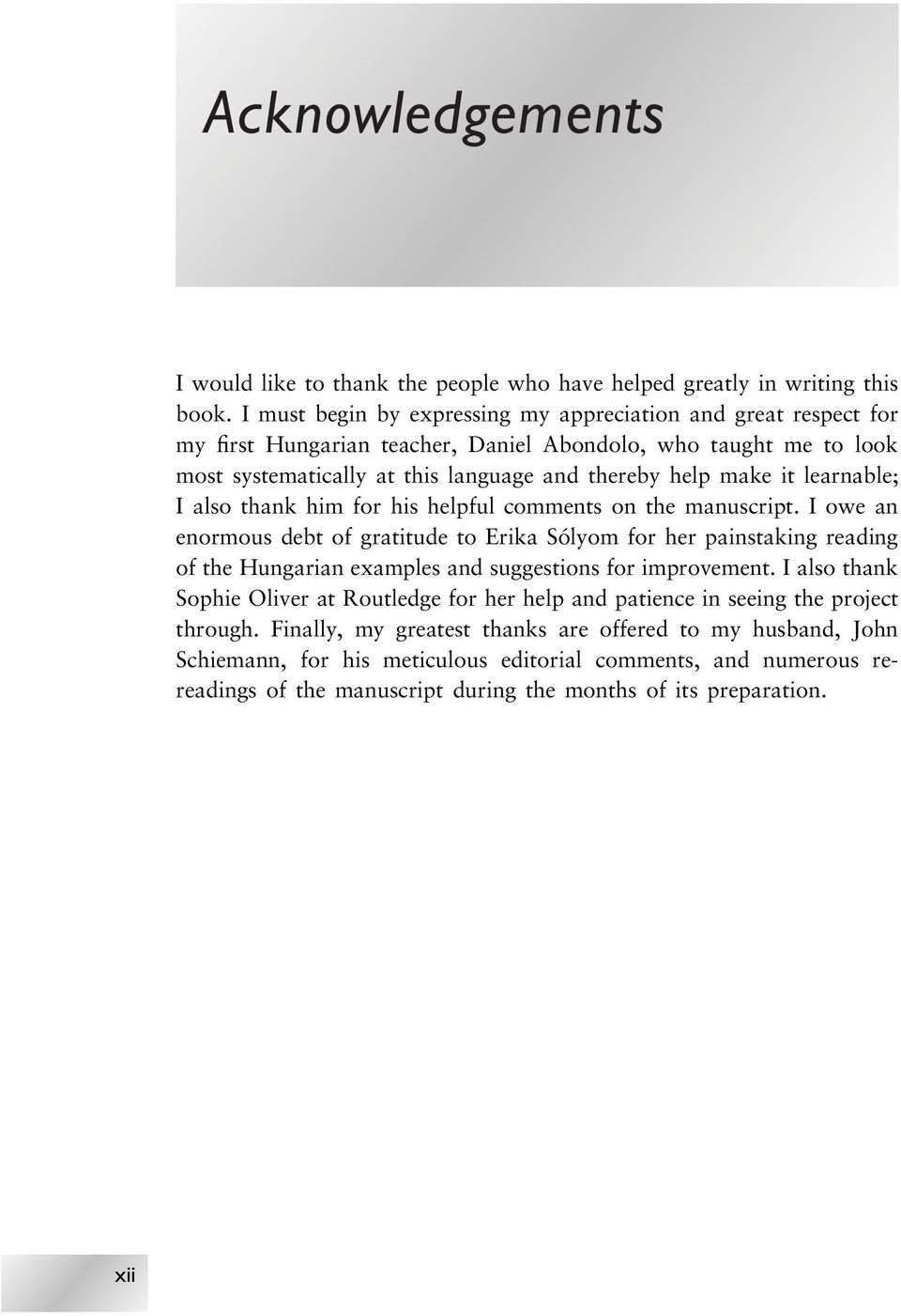 learnable; I also thank him for his helpful comments on the manuscript.