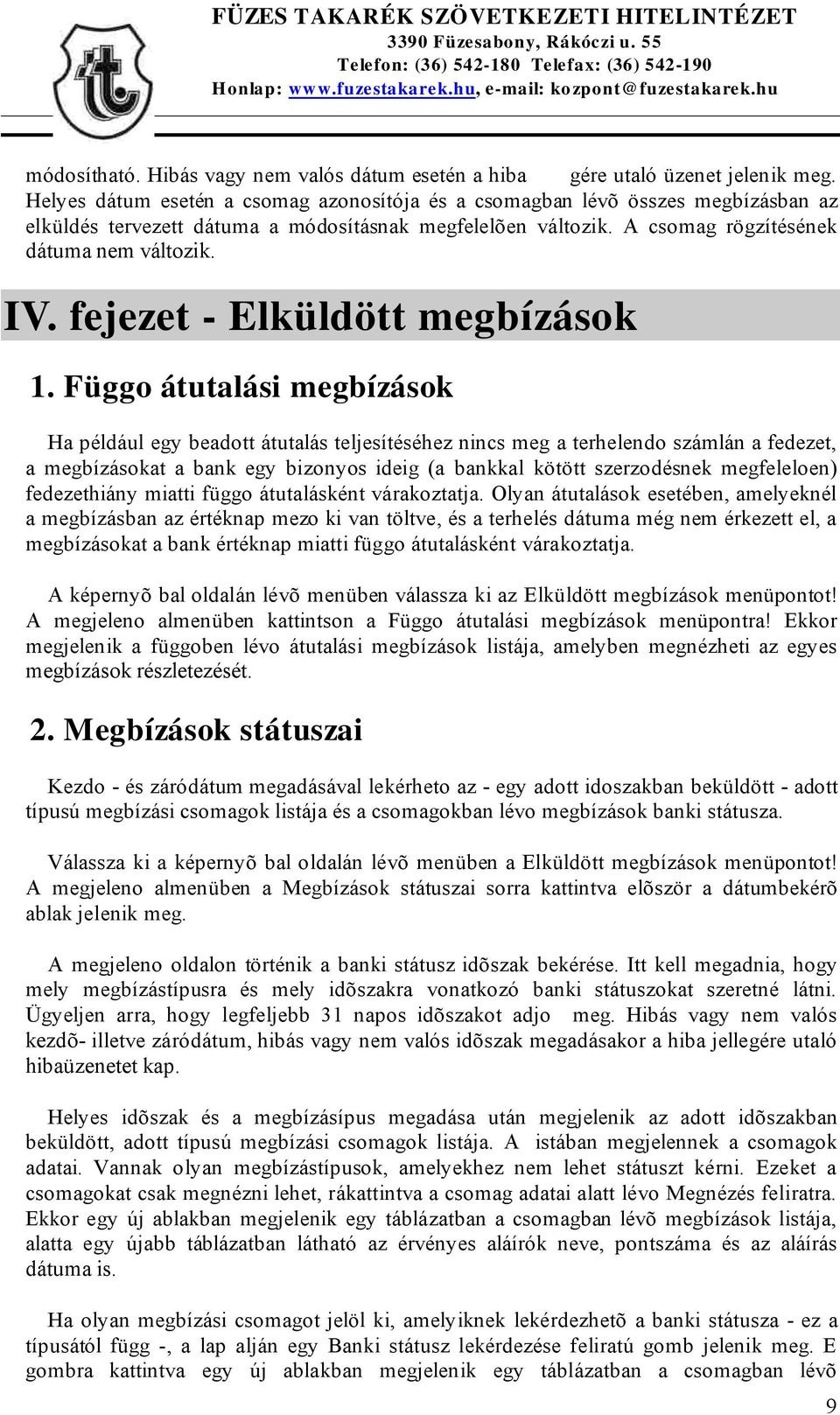 fej ezet - Elküldött megbízások 1.