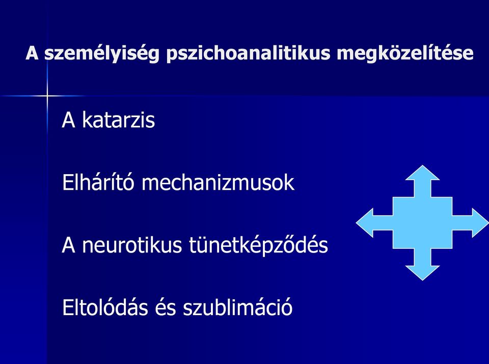 Elhárító mechanizmusok A