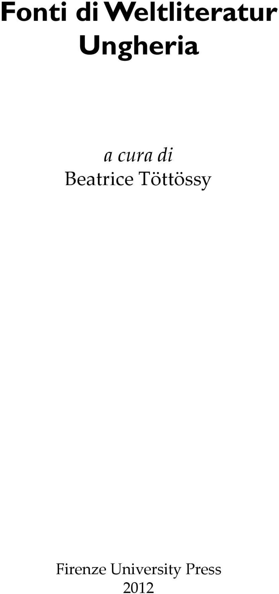 Beatrice Töttössy