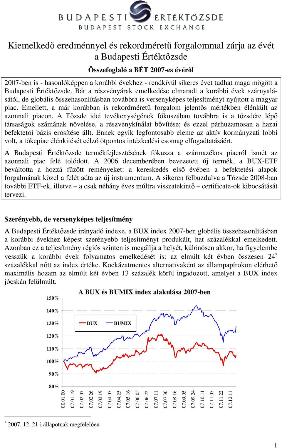 Emellett, a már korábban is rekordmérető forgalom jelentıs mértékben élénkült az azonnali piacon.