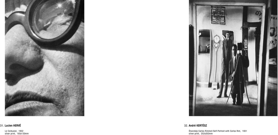 André KERTÉSZ Önarckép Carlos Rimmel /