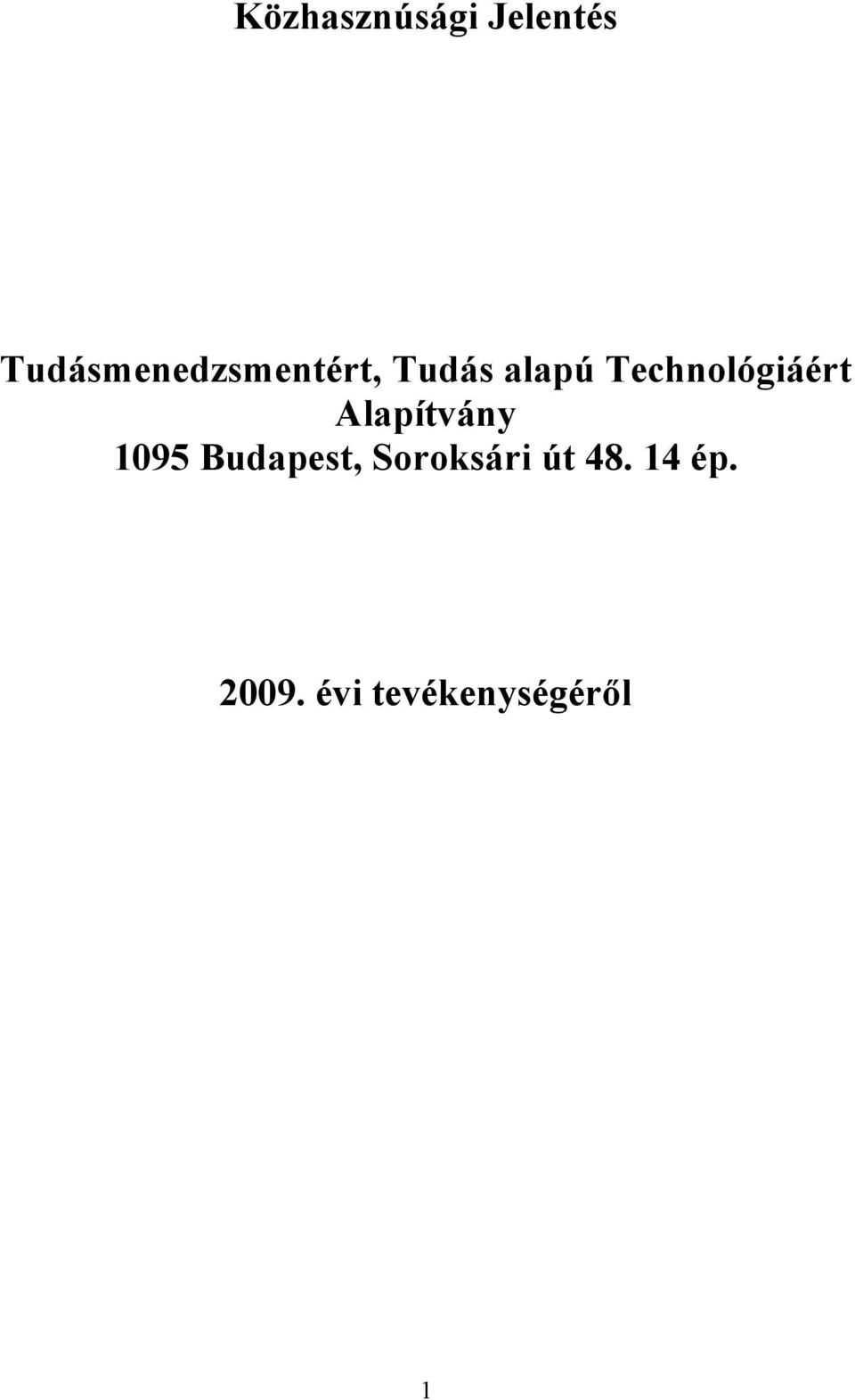 Technológiáért Alapítvány 195