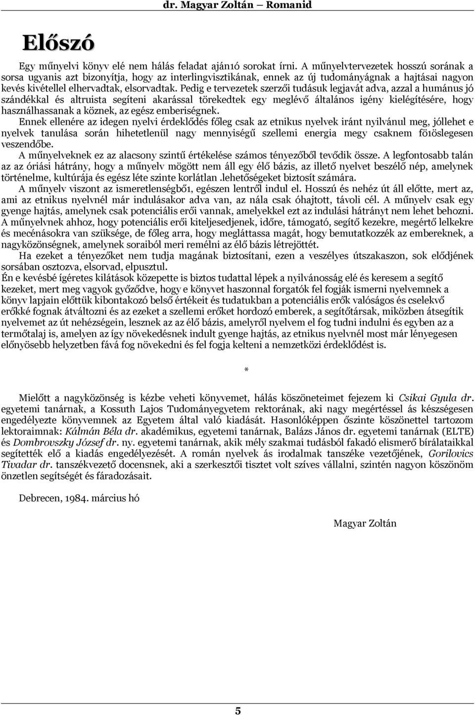 dr. Magyar Zoltán ROMANID Tájékoztató és társalgási könyv - PDF Free  Download