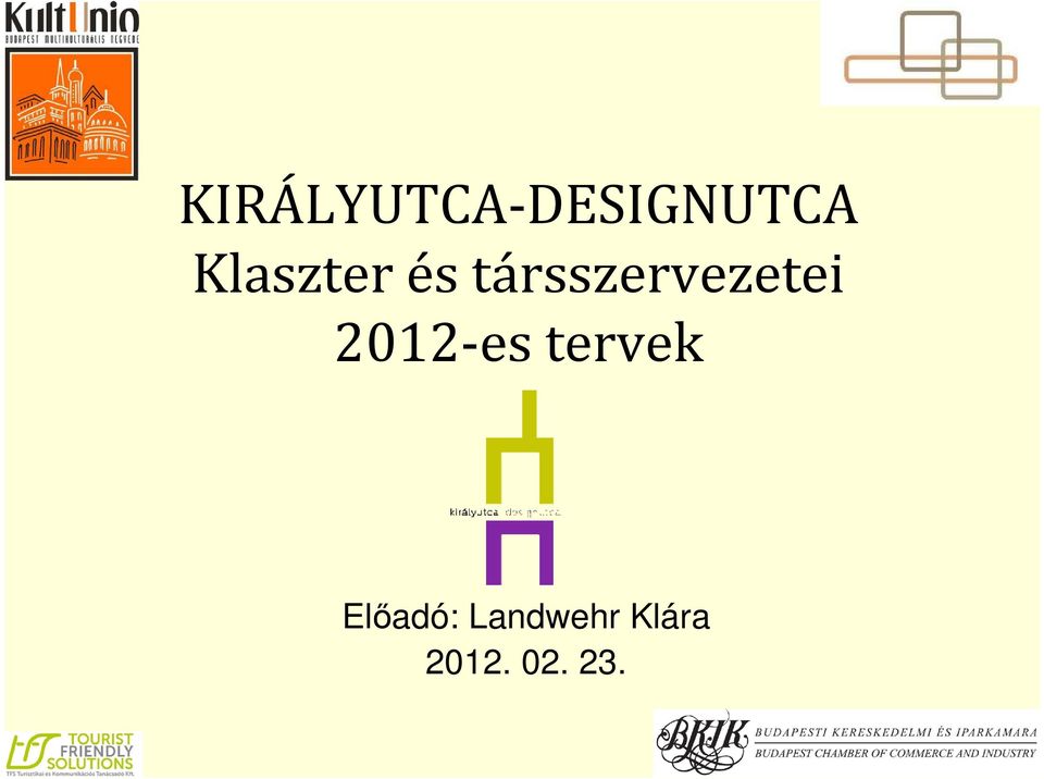 társszervezetei 2012-es