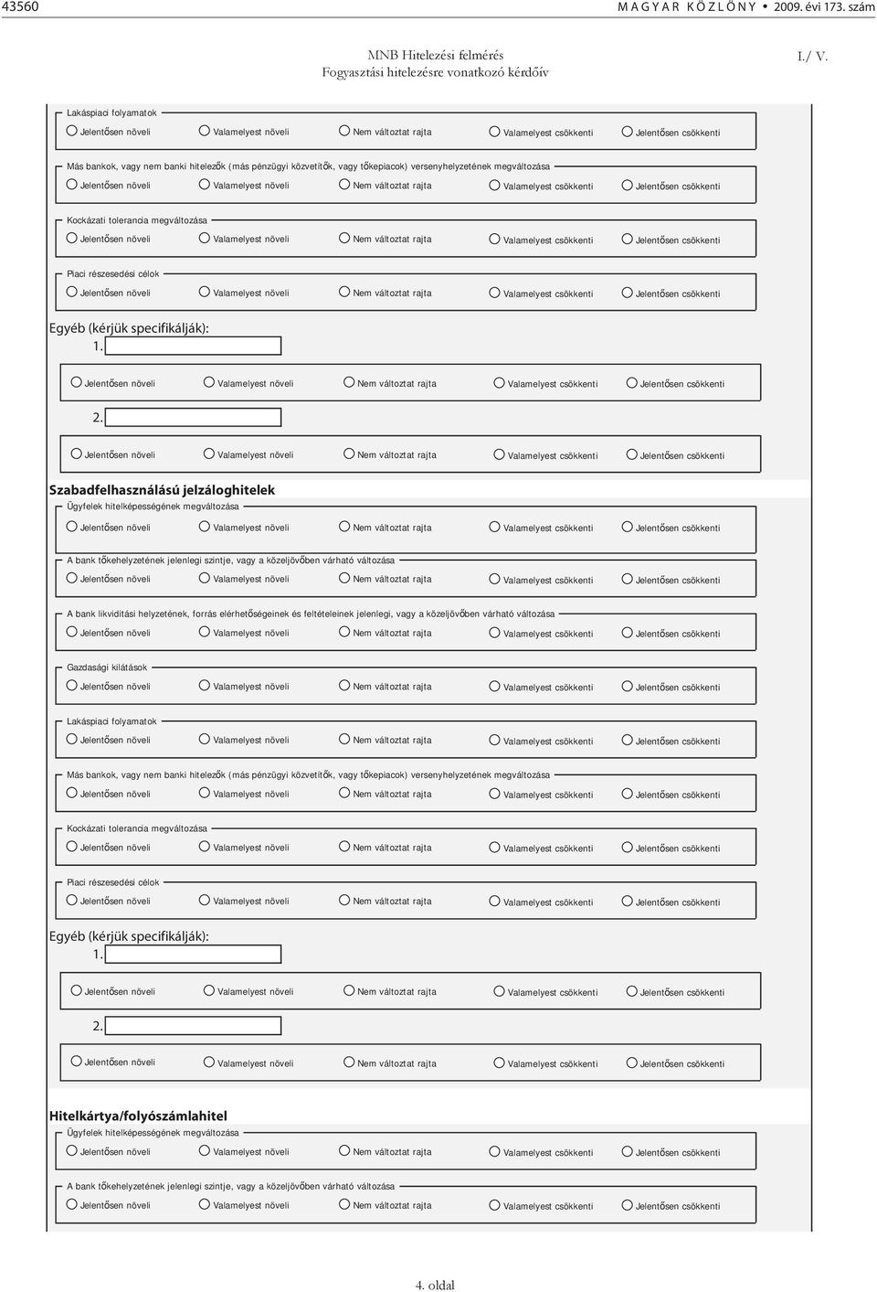 Lakáspiaci folyamatok Szabadfelhasználású jelzáloghitelek Ügyfelek